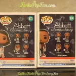 Funko Pop! Television Abbott Elementary #1673 Janine Teagues / Gregory Eddie #1674 Vinyl Figure Bobb - Funko Pop Figure