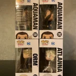Bundle Funko Pop Movies #1302/Aquaman #1307 Atlanna (Amazon Exclusive) #1304/Orm Vinyl Figure Bobble - Funko Pop Figure