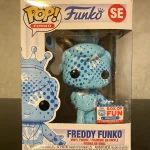 Funko Freddy Artist Series #SE Fundays Box Of Fun 1000 Pcs (Blue with White Crowns) Vinyl Figure Bobblehead Vaulted Collectible With Protector Funko Pop Figure