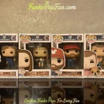 Bundle Funko Pop! Television Letterkenny Complete Set of 4 #1163 Daryl, #1164 Katy, #1165 Squirrelly Dan, #1166 Wayne with Gus Vinyl Figure Bobblehead Vaulted Collectible With Protector Funko Pop Figure