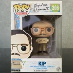Movies Napoleon Dynamite #206 Kip 2016 Vinyl Figure Bobblehead Vaulted Collectible With Protector Funko Pop Figure