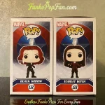 Funko Pop! Marvel Civil War #132 Black Widow / #133 Scarlet Witch Vinyl Figure Bobblehead Vaulted Co - Funko Pop Figure