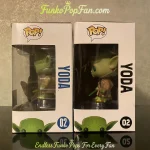 Funko Pop! Star Wars #02 Yoda Vinyl Figure Bobblehead Vaulted Collectible With Protector - Funko Pop Figure