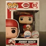 MLB Great American Ball Park Exclusive #83 Johnny Bench Vinyl Figure Bobblehead Vaulted Collectible With Protector Funko Pop Figure