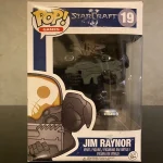 Games StarCraft II #19 Jim Raynor Vinyl Figure Bobblehead Vaulted Collectible With Protector Funko Pop Figure