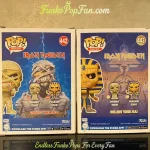 Funko Pop Rocks Iron Maiden #442 Mummy Eddie / #443 Pharaoh Eddie Vinyl Figure Bobblehead Vaulted Co - Funko Pop Figure