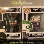 Heroes The Dark Knight Trilogy #19 Batman / #36 The Joker Vinyl Figure Bobblehead Vaulted Collectible With Protector Funko Pop Figure