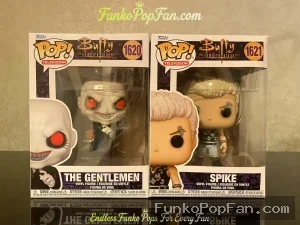 Television Buffy the Vampire Slayer #1620 The Gentlemen Vinyl Figure Bobblehead Vaulted Collectible With Protector Funko Pop Figure