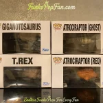 Bundle Funko Pop! Jurassic World Giganotosaurus #1207 / Atrocraptor (Ghost) #1205 / T-Rex #1211 / At - Funko Pop Figure