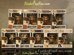 Bundle Funko Pop Harry Potter Harry Potter #31 / #08 / #21 / #12 Vinyl Figure Bobblehead Vaulted Collectible With Protector Funko Pop Figure