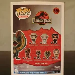 Funko Pop! Movies Jurassic Park #550 Dilophosaurus (Glow in the Dark) Vinyl Figure Bobblehead Vaulte - Funko Pop Figure