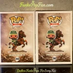 Funko Pop! Asia Three Kingdoms #242 Guan Yu on Chi Tu Vinyl Figure Bobblehead Vaulted Collectible Wi - Funko Pop Figure