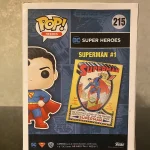 Funko Pop! DC Super Heroes #215 Superman (Fall Convention Exclusive) Vinyl Figure Bobblehead Vaulted - Funko Pop Figure