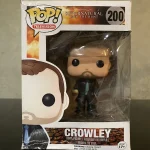 Television Supernatural #200 Crowley Vinyl Figure Bobblehead Vaulted Collectible With Protector Funko Pop Figure