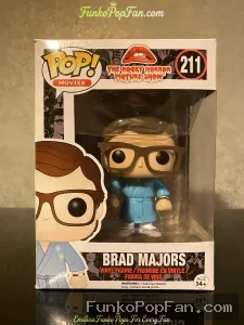 Movies The Rocky Horror Picture Show #211 Brad Majors Vinyl Figure Bobblehead Vaulted Collectible With Protector Funko Pop Figure