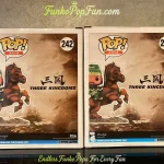 Funko Pop! Asia Three Kingdoms #242 Guan Yu on Chi Tu Vinyl Figure Bobblehead Vaulted Collectible Wi - Funko Pop Figure