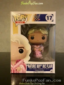 WWE Legends #17 'Nature Boy' Ric Flair (Target Exclusive) Vinyl Figure Bobblehead Vaulted Collectible With Protector Funko Pop Figure