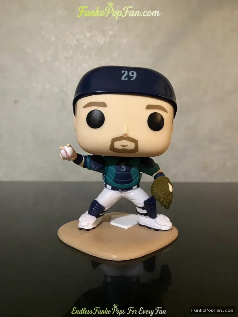 #29 Sports MLB Seattle Mariners Catcher (Base) Vinyl Figure Bobblehead Vaulted Collectible With Protector Funko Pop Figure