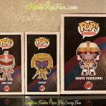 Bundle Funko Pop! Power Rangers Television #666 Lord Zedd / Goldar #697 / White Tigerzord #668 Vinyl - Funko Pop Figure