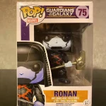 Marvel Guardians of the Galaxy #75 Ronan Vinyl Figure Bobblehead Vaulted Collectible With Protector Funko Pop Figure