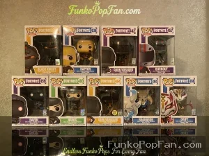 Bundle Funko Pop! Games Fortnite #459 Black Knight / Raptor #436 / Dark Voyager #442 / Burnout #467 / Raven #459 / Havoc #460 / Dark Vanguard #465 / Ragnarok #466 / Drift #466 Vinyl Figure Bobblehead Vaulted Collectible With Protector Funko Pop Figure