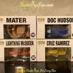 Bundle Funko Pop Cars #129 Mater (Doc Hudson #130 Lightning McQueen #282 Cruz Ramirez #284) Vinyl Fi - Funko Pop Figure