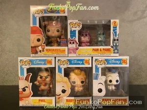 Bundle Funko Pop Disney Hercules #1329 Hercules / #380 Phil / Baby Hercules #382 / Baby Pegasus #383 Vinyl Figure Bobblehead Vaulted Collectible With Protector Funko Pop Figure