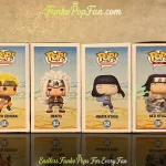 Bundle Funko Pop! Naruto Shippuden #1843 Naruto Uzumaki / Jiraiya #1844 / Hinata Hyuga #1845 / Neji  - Funko Pop Figure