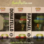 Bundle Funko Pop! Television TMNT Teenage Mutant Ninja Turtles #60 Donatello + #61 Raphael + #63 Leo - Funko Pop Figure