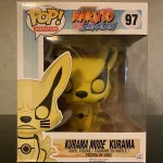 Animation Naruto Shippuden #97 Kurama Mode Kurama (Glow in the Dark, GameStop Exclusive) Vinyl Figure Bobblehead Vaulted Collectible With Protector Funko Pop Figure
