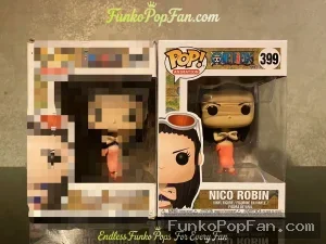 Animation One Piece Series 3 #399 Nico Robin Vinyl Figure Bobblehead Vaulted Collectible With Protector Funko Pop Figure