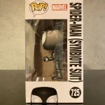 Funko Pop Marvel #725 Spider-Man (Symbiote Suit) Glow in the Dark | Funko Shop Limited Edition Vinyl - Funko Pop Figure