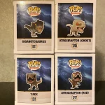 Bundle Funko Pop! Jurassic World Giganotosaurus #1207 / Atrocraptor (Ghost) #1205 / T-Rex #1211 / At - Funko Pop Figure