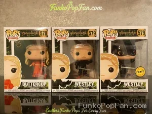 Harry Potter Buttercup & Westley #578/579 Vinyl Figure Bobblehead Vaulted Collectible With Protector Funko Pop Figure