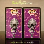 Bundle Funko Pop! Fusion Games #998 Cylon (Silver Common + Pink Chase) Vinyl Figure Bobblehead Vault - Funko Pop Figure