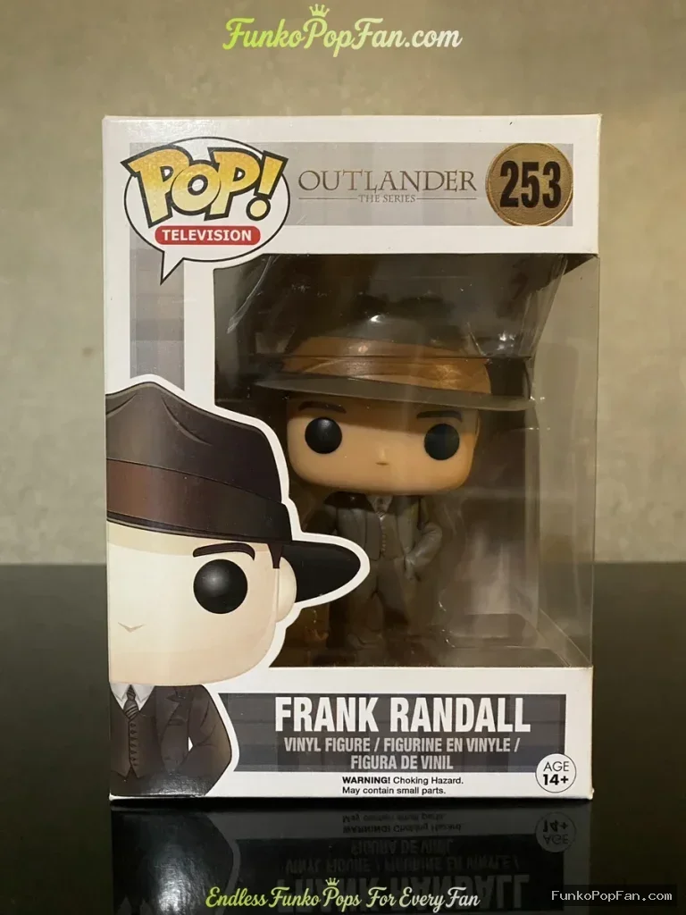 Television Outlander #253 Frank Randall Vinyl Figure Bobblehead Vaulted Collectible With Protector Funko Pop Figure