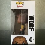 Funko Pop #191 Star Trek The Next Generation Worf Vinyl Figure Bobblehead Vaulted Collectible With P - Funko Pop Figure