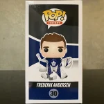Funko Pop! Hockey Toronto Maple Leafs #30 Frederik Andersen (Canada Exclusive) Vinyl Figure Bobblehe - Funko Pop Figure
