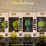 Bundle Funko Pop! Remix Pixar #751 Carl / Russell #755 / Sulley #759 / WALL-E #760 Vinyl Figure Bobb - Funko Pop Figure