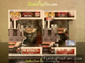 DC Heroes #524 The Batman Who Laughs (NYCC 2024 Exclusive) Vinyl Figure Bobblehead Vaulted Collectible With Protector Funko Pop Figure