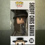 Funko Pop #258 Movies The Hateful Eight Sheriff Chris Mannix Vinyl Figure Bobblehead Vaulted Collect - Funko Pop Figure