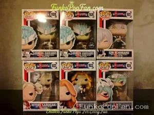 Bundle Funko Pop! Chainsaw Man Denji #1820 Denji / Makima #1821 / Power #1822 / Pochita #1823 Vinyl Figure Bobblehead Vaulted Collectible With Protector Funko Pop Figure