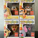 Bundle Funko Pop! Banana Splits #630 FLEEGLE #631 BINGO #632 DROOPER #633 SNORKY (Summer Convention Exclusive) Vinyl Figure Bobblehead Vaulted Collectible With Protector Funko Pop Figure