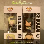Bundle Funko Pop! Animation Naruto Shippuden #1038 Inojin / Shikadai #1039 Vinyl Figure Bobblehead V - Funko Pop Figure