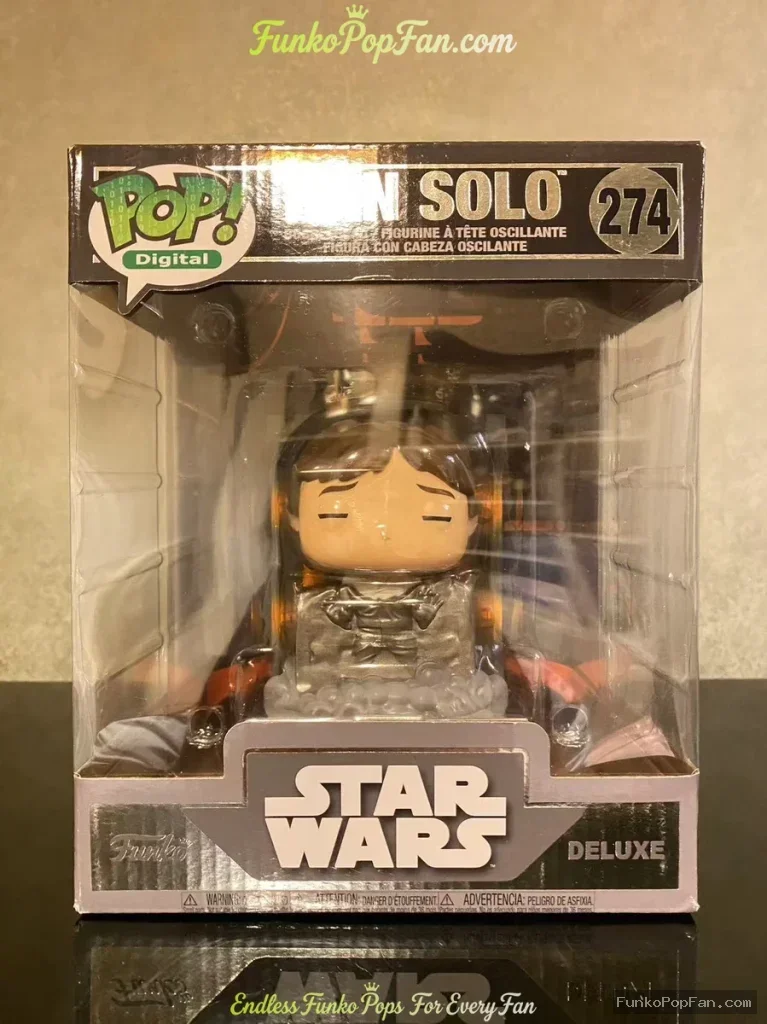 Star Wars Solo #274 Han Solo Vinyl Figure Bobblehead Vaulted Collectible With Protector Funko Pop Figure