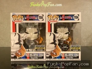 Animation Bleach #1104 Ichigo (Fully-Hollowed) Chase Exclusive Vinyl Figure Bobblehead Vaulted Collectible With Protector Funko Pop Figure