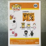 Funko Pop! Movies Despicable Me 3 #420 Fluffy Vinyl Figure Bobblehead Vaulted Collectible With Prote - Funko Pop Figure