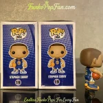 Funko Pop! NBA Sports #19 Stephen Curry Vinyl Figure Bobblehead Vaulted Collectible With Protector - Funko Pop Figure