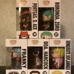 Bundle Funko Pop! One Piece Portgas D. Ace #327 / Roronoa Zoro #329 / Franky #330 / Boa Hancock #400 - Funko Pop Figure