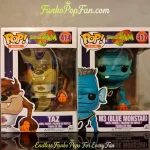 Bundle Funko Pop! Movies Space Jam #414 Taz / M3 (Blue Monstar) #417 Vinyl Figure Bobblehead Vaulted Collectible With Protector Funko Pop Figure